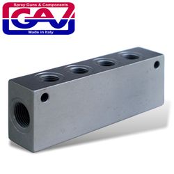 Manifold Block X4 1/4
